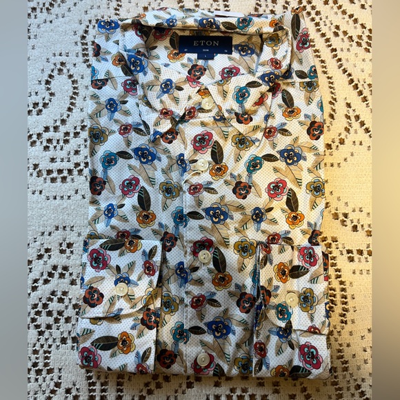 Eton Other - ETON Cotton, Poplin Dress Shirt